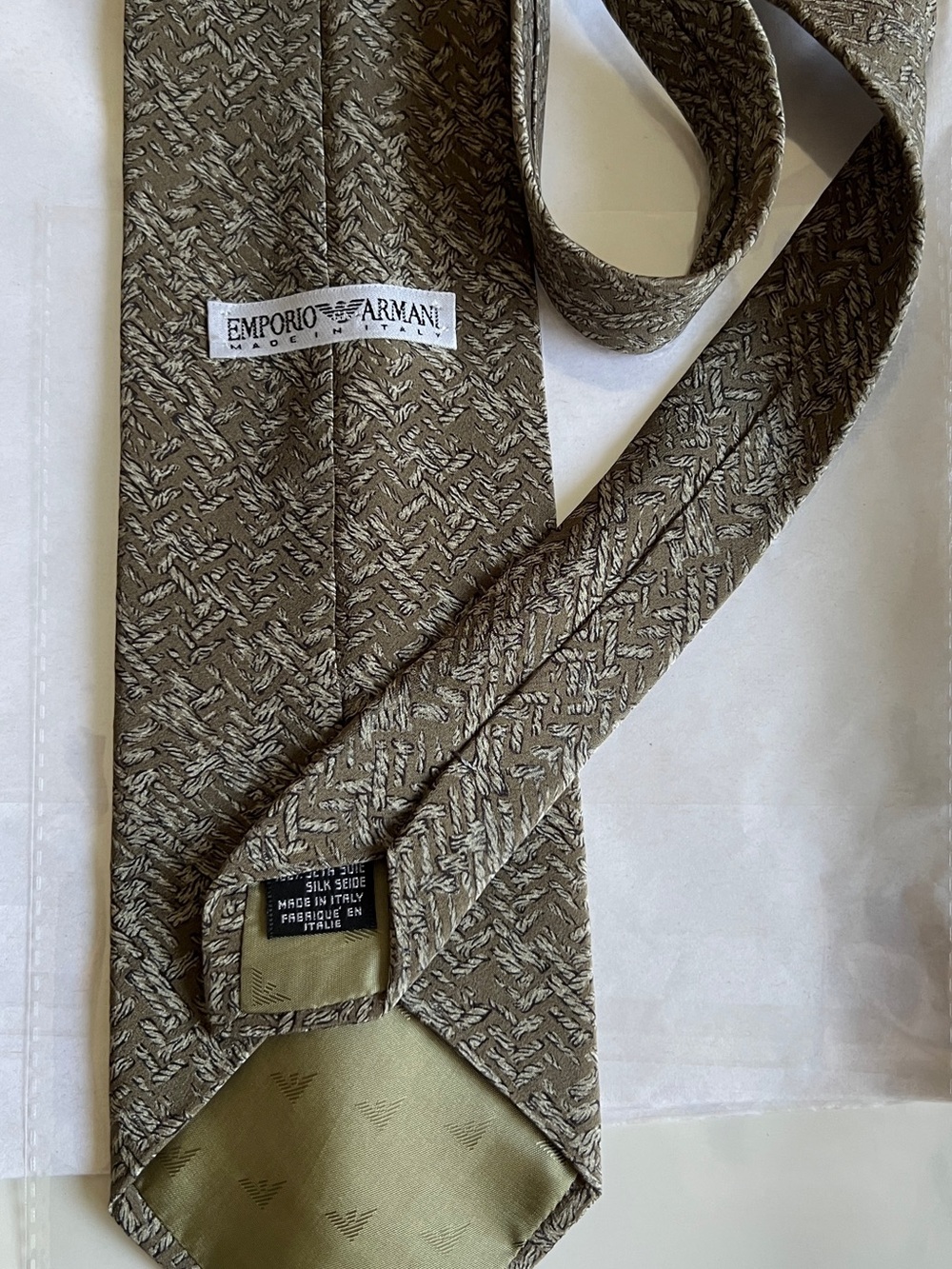 Vintage Emporio Armani Silk Men's Necktie